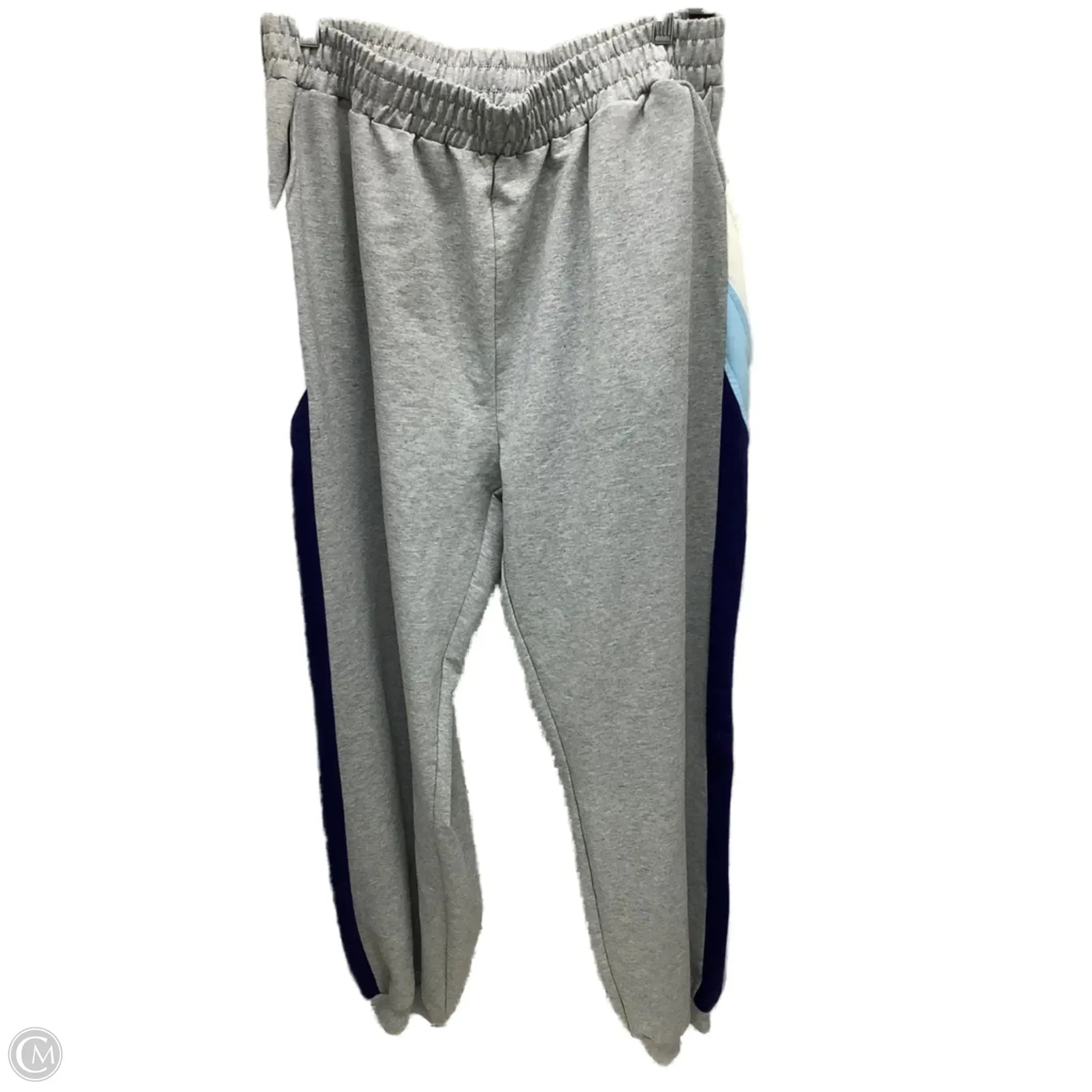 Essential Wearable Relaxed fit wear Athletic Pants By Fashion Nova In Grey, Size: 1x