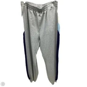 Essential Wearable Relaxed fit wear Athletic Pants By Fashion Nova In Grey, Size: 1x