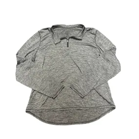 Grey Athletic Jacket Clothes Mentor, Size 2x Articulated Sleeves Sport Inspired Style