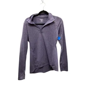 Athletic Jacket By Reebok In Purple, Size: M Magnetic Closure Option Water Resistant Shell