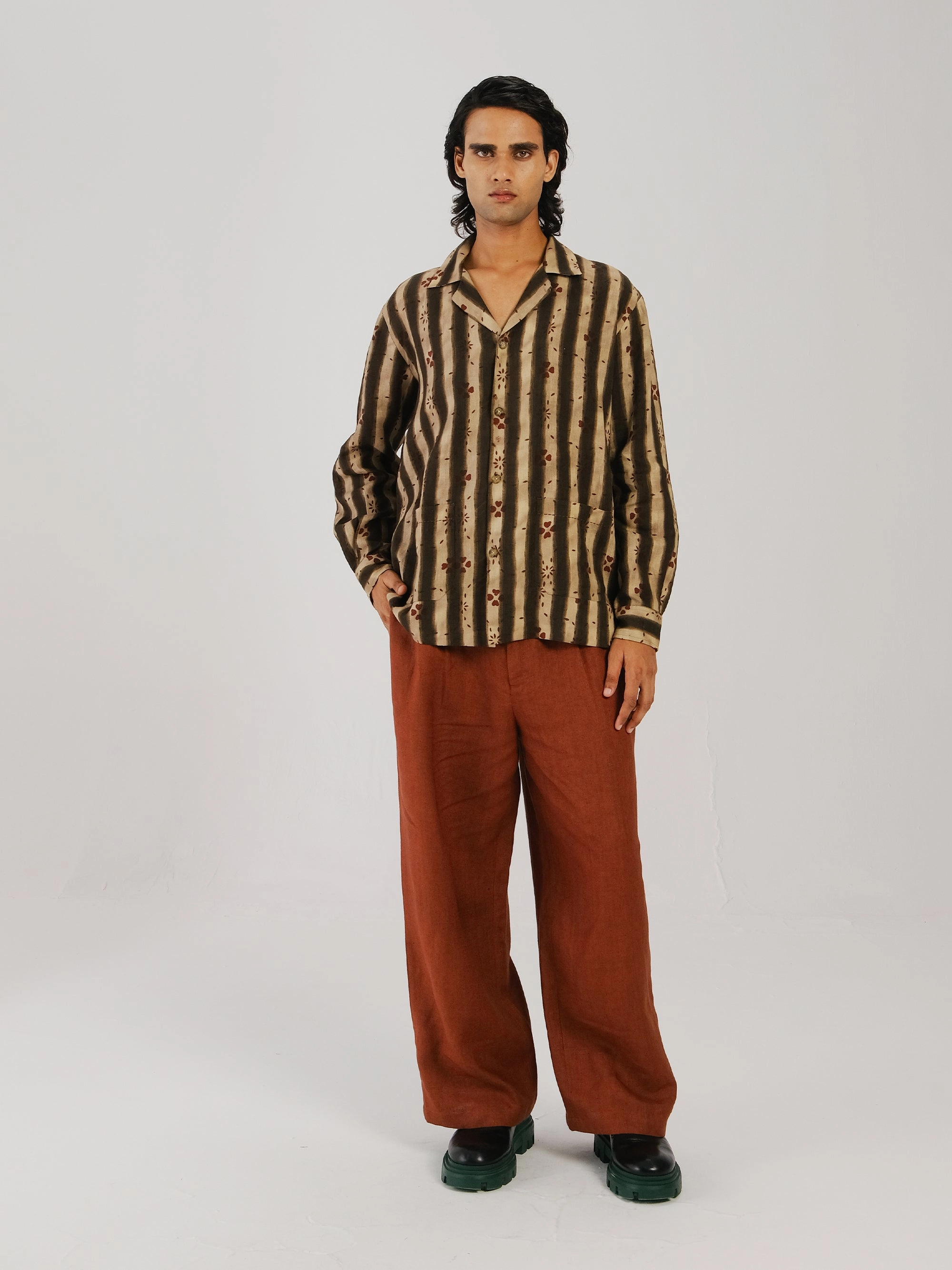 DurableReinforcedMaterial Double Pleat Pant