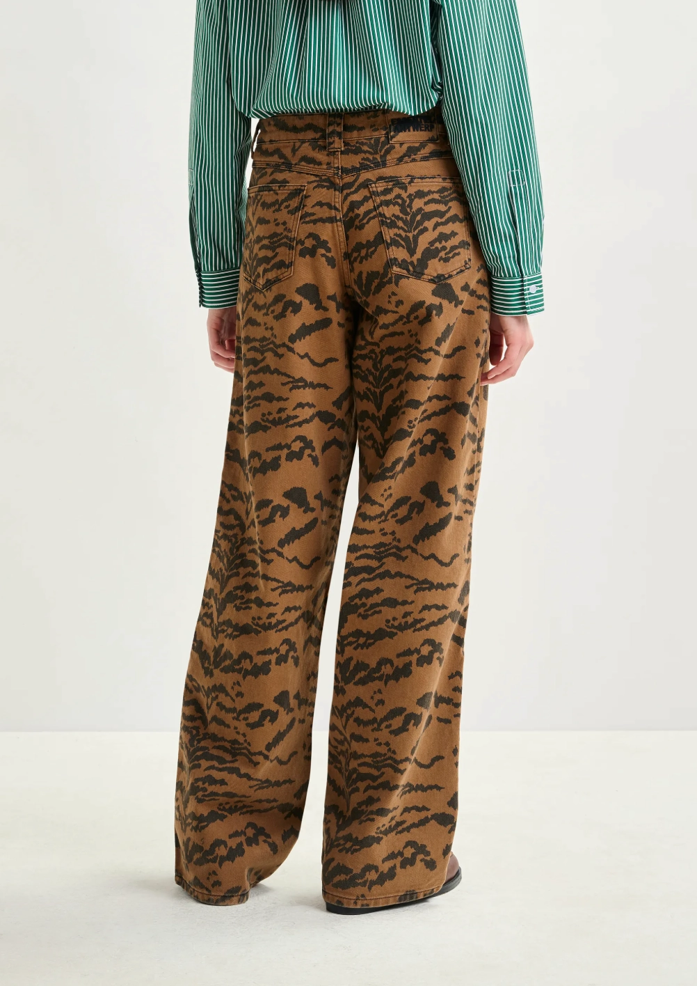 Essentiel Antwerp Impeccable Printed Jeans Light Reflective Details Easy Wear