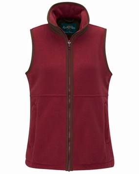 Alan Paine Aylsham Ladies Fleece Gilet Clearance Poly Blend