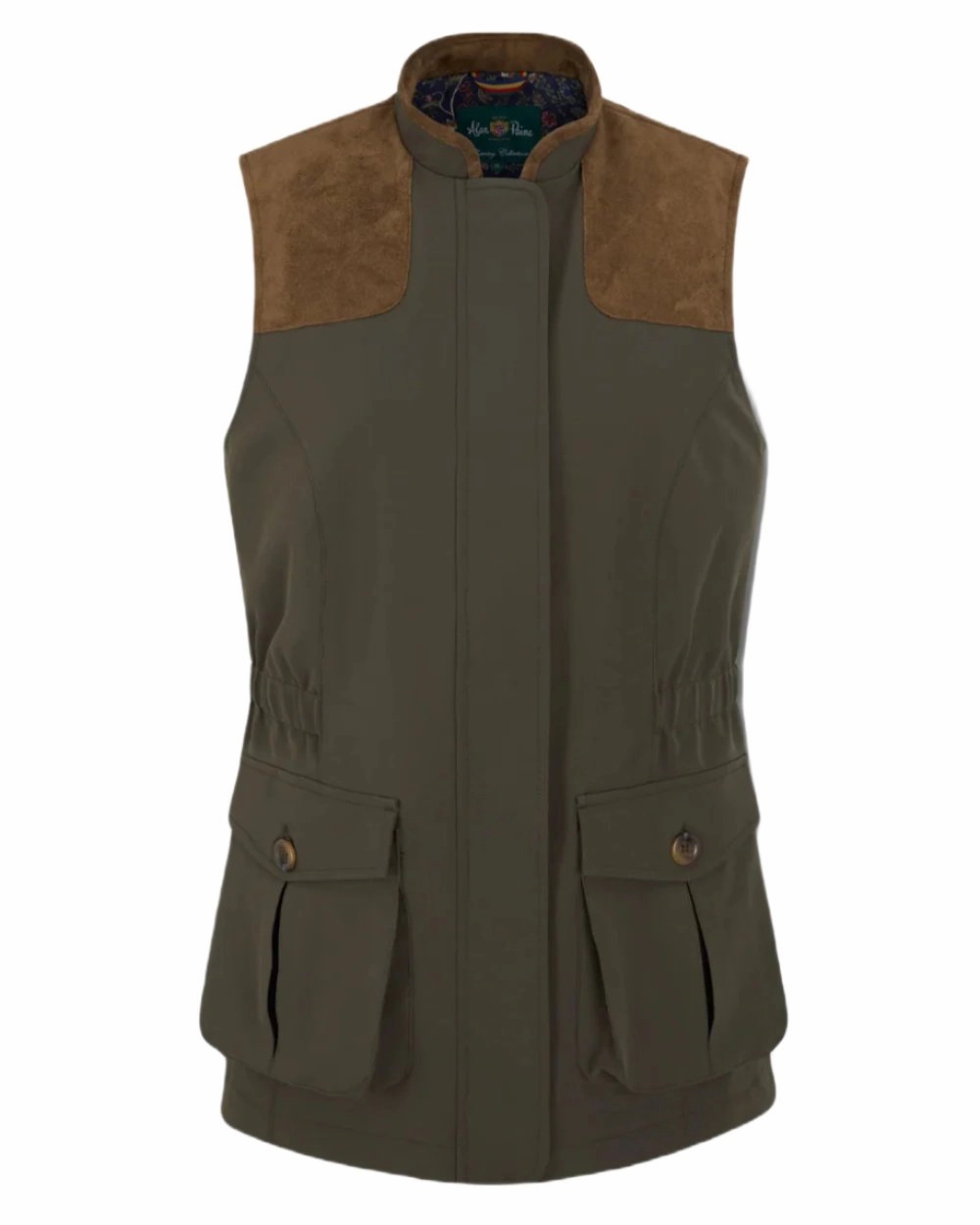 Ergonomic Mobility Cut Durable Corrosion Resistant Zippers Alan Paine Ladies Lockwood Shooting Waistcoat