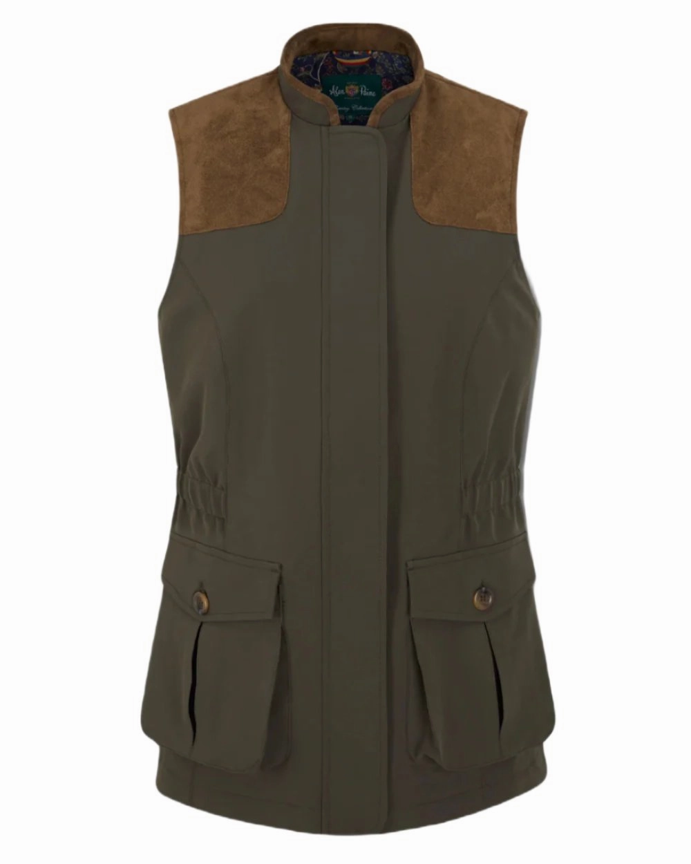 Wrinkle Resistant Alan Paine Ladies Lockwood Shooting Waistcoat