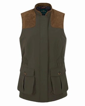 Ergonomic Mobility Cut Durable Corrosion Resistant Zippers Alan Paine Ladies Lockwood Shooting Waistcoat