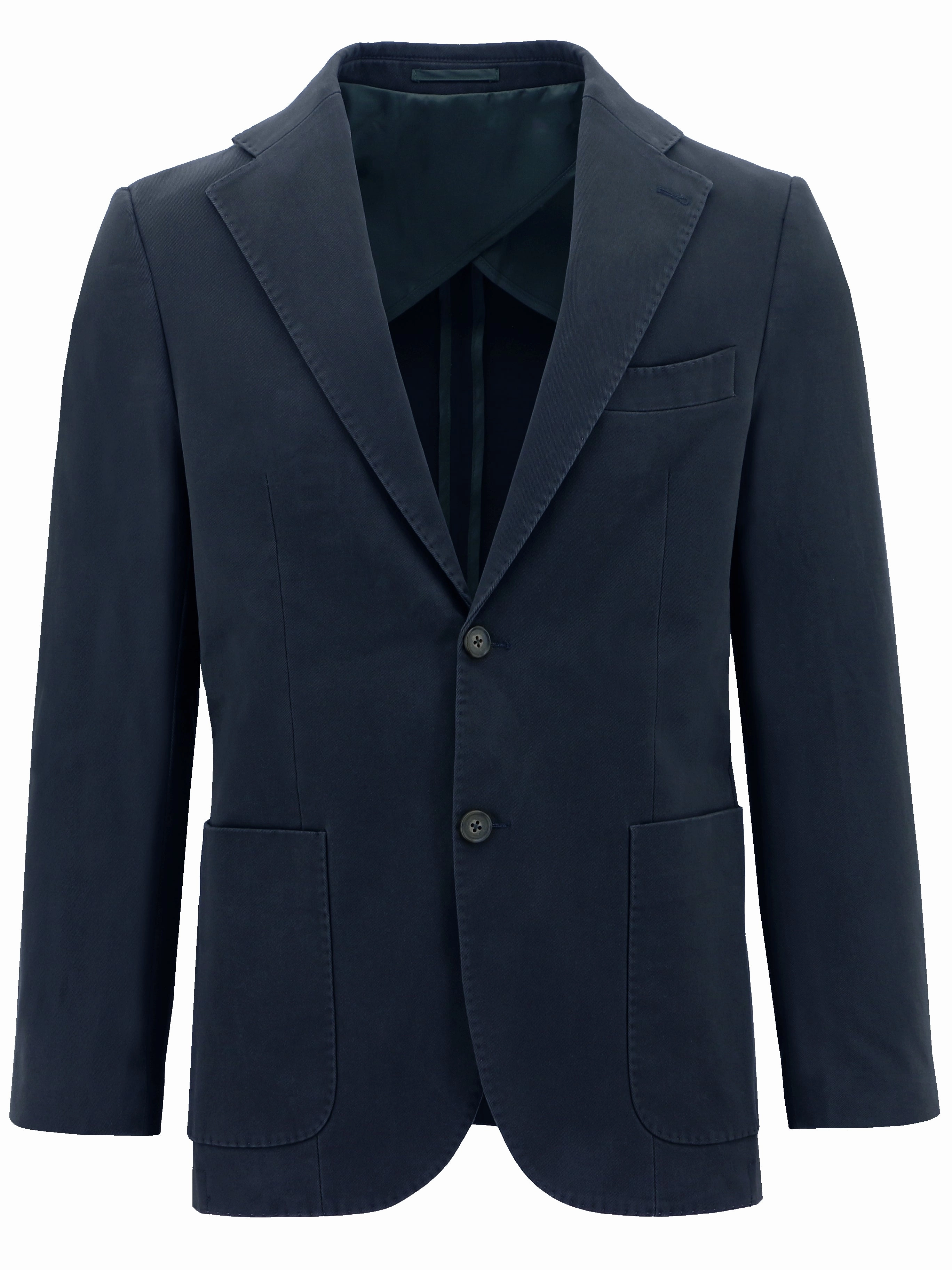 Flexible Hood Design Prague Navy Sports Jacket