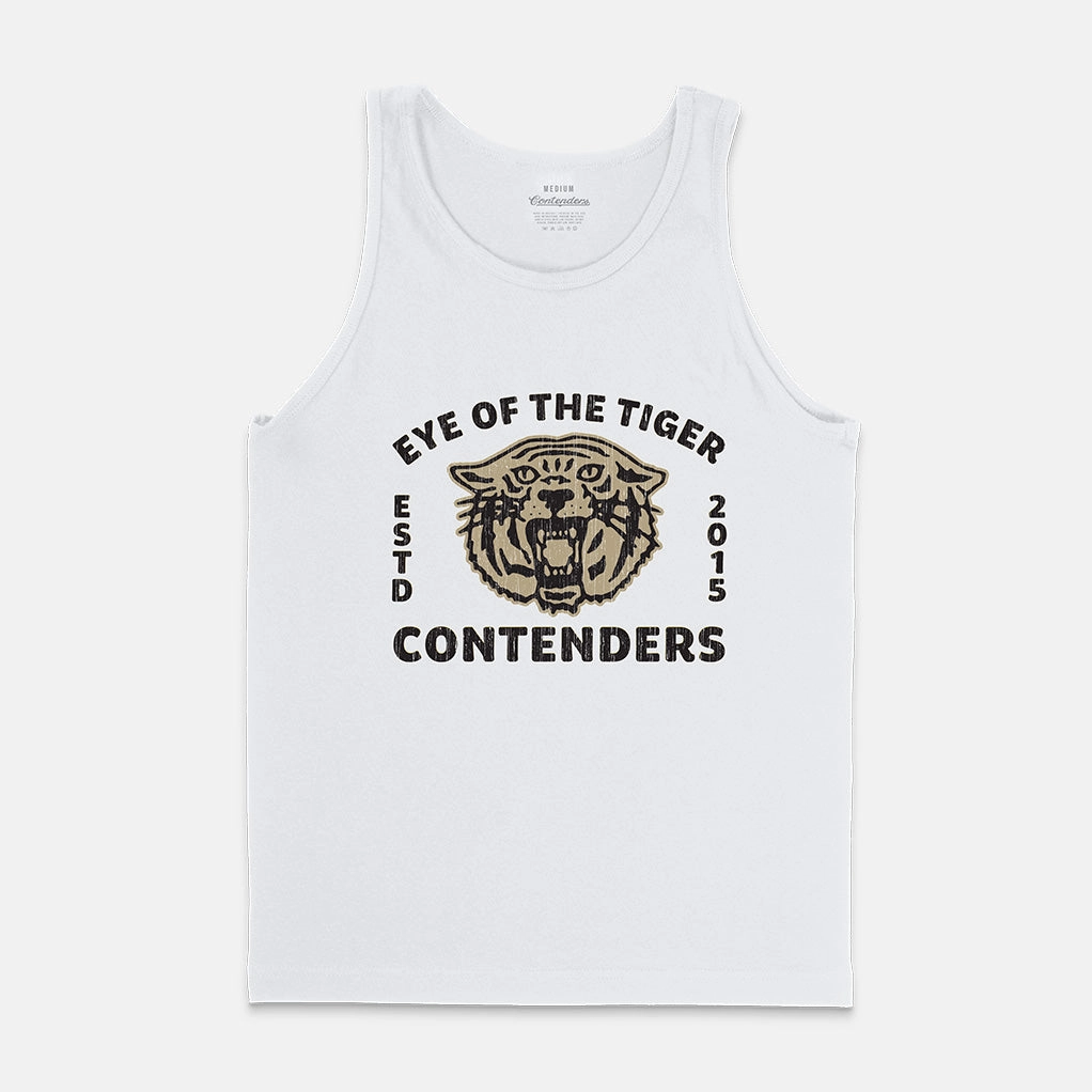 CONTENDERS EYE OF THE TIGER STAMP TANK Non Restrictive Collar