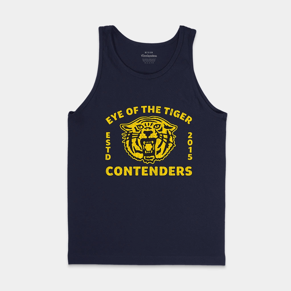 CONTENDERS EYE OF THE TIGER STAMP TANK TaglessCollars