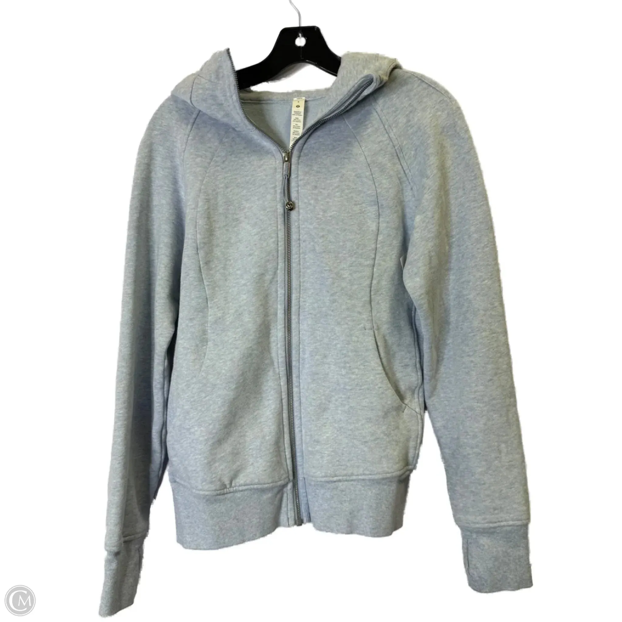 Clean Minimal Look Non Restrictive Tailoring Athletic Jacket By Lululemon In Blue, Size: 8