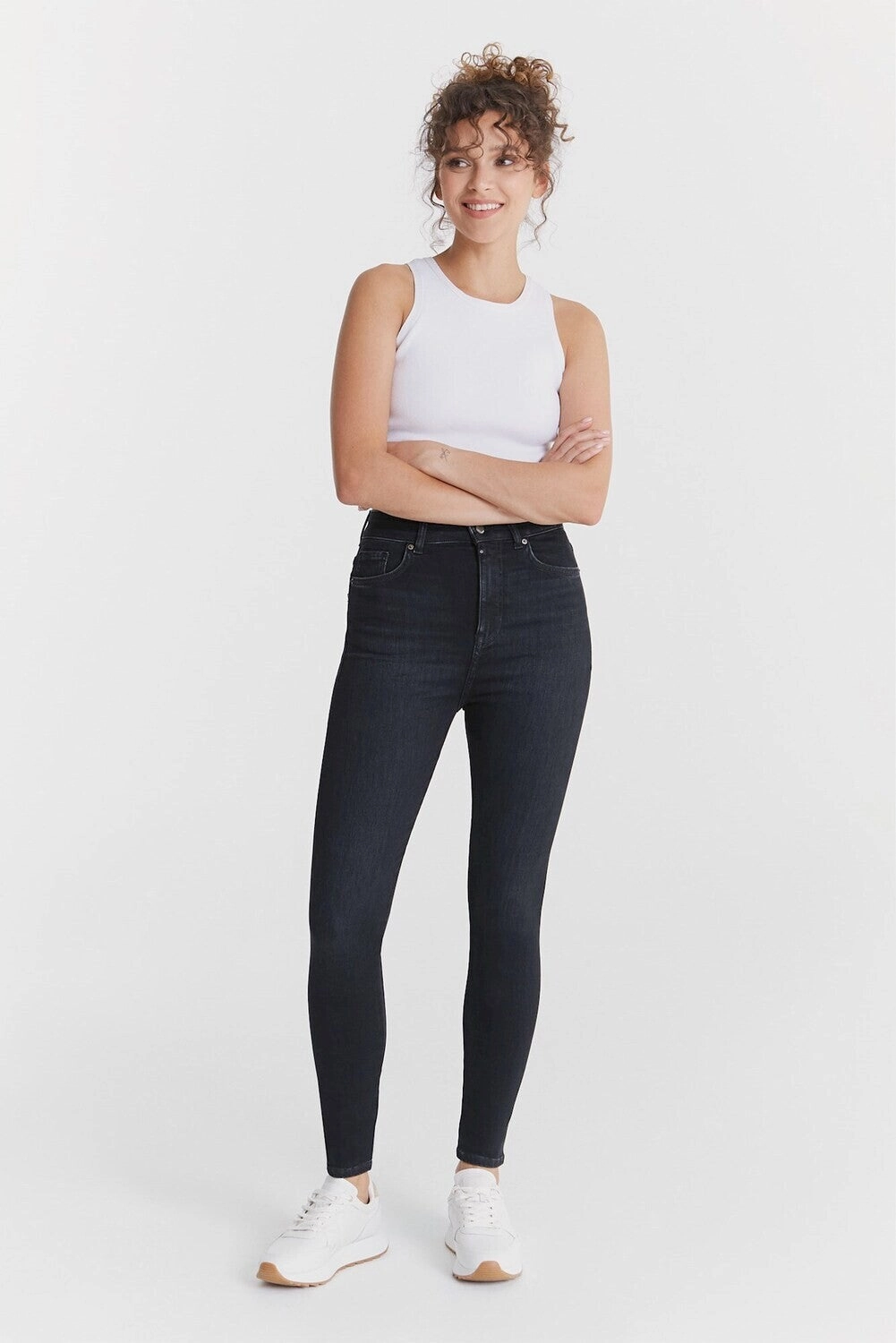Quick Adjust Fit Premium Quality Lilly - Pant - Black Vintage - L30