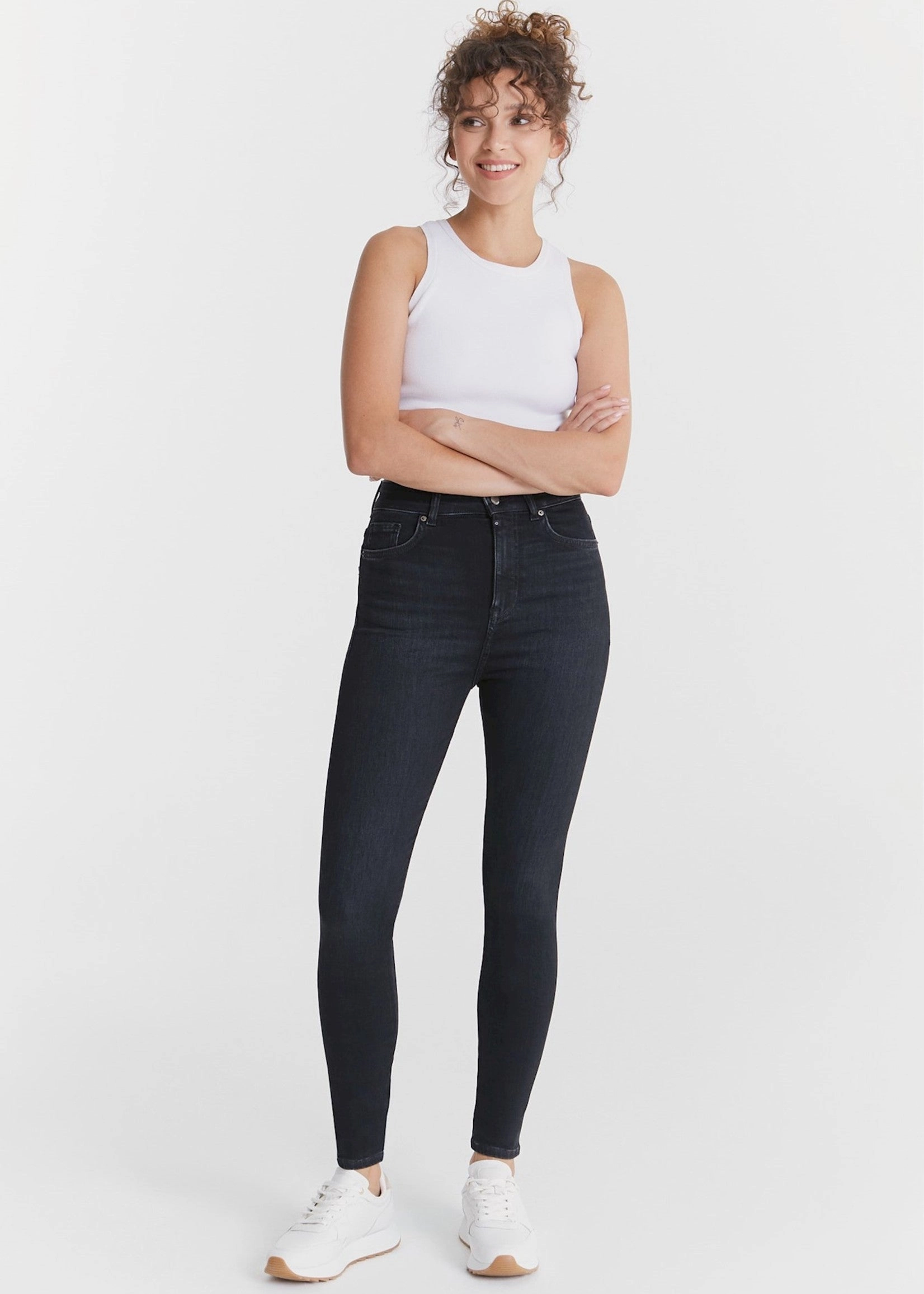 Relaxed Design Wear Multi Pocket System Lilly - Pant - Black Vintage - L30