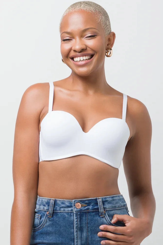 Supportive seams Sports Apparel 2 Pack Multiway Bonded Bras Small Natural