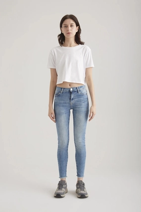 Lina - Pant - Blue - L28 Unisex style
