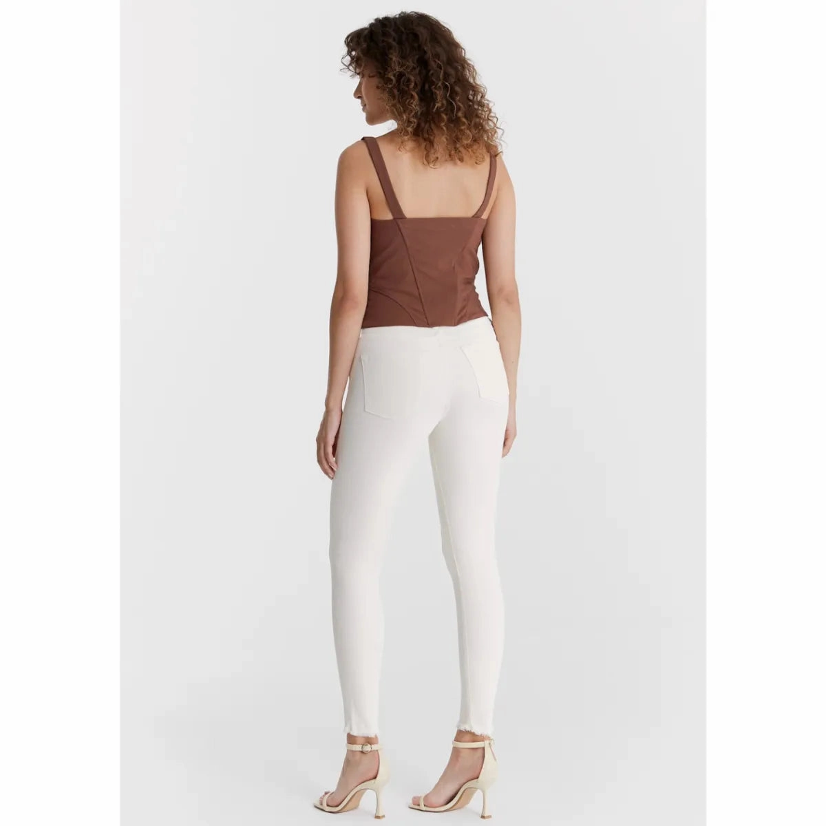 Easy Movement Casual Comfort Look Lina - Pant - Off White - L28
