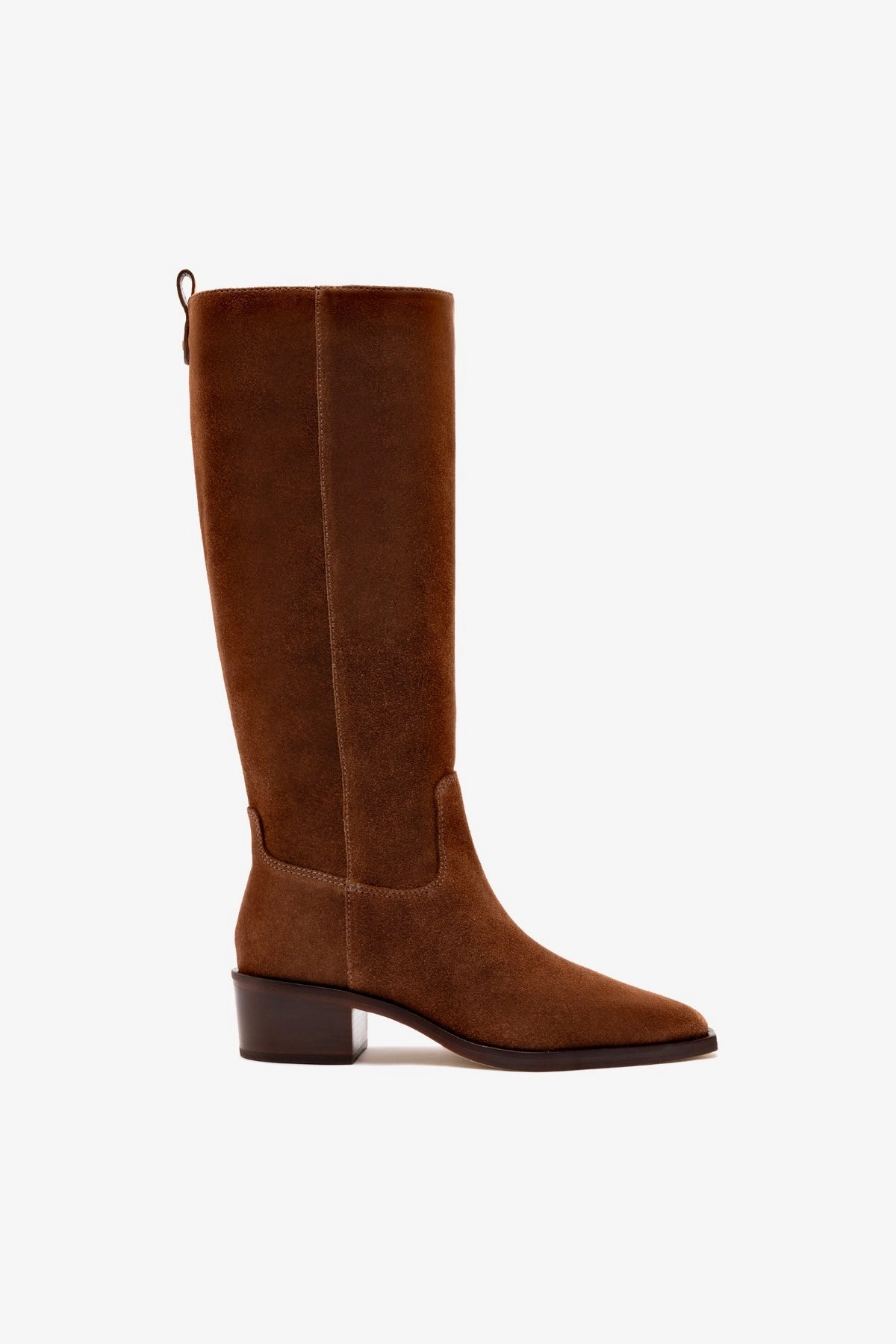 Florencia Boot In Burnt Umber Suede Reliable Fit