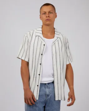 Drifter Stripe Shirt White All-Ages Fit Contemporary Look