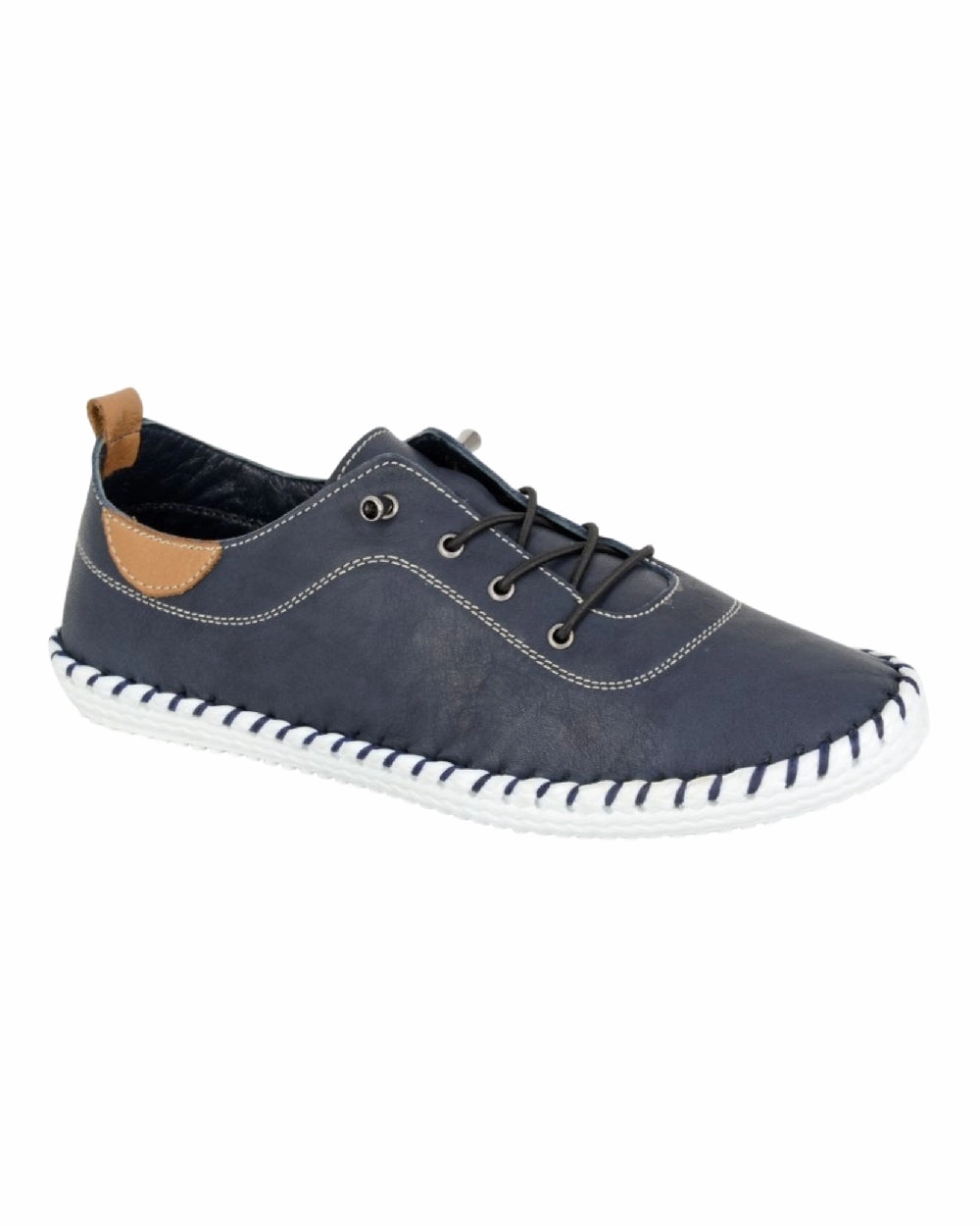 Neutral Shade Any Weather Mod Comfys Womens Elastic Lace Up Comfort Shoes