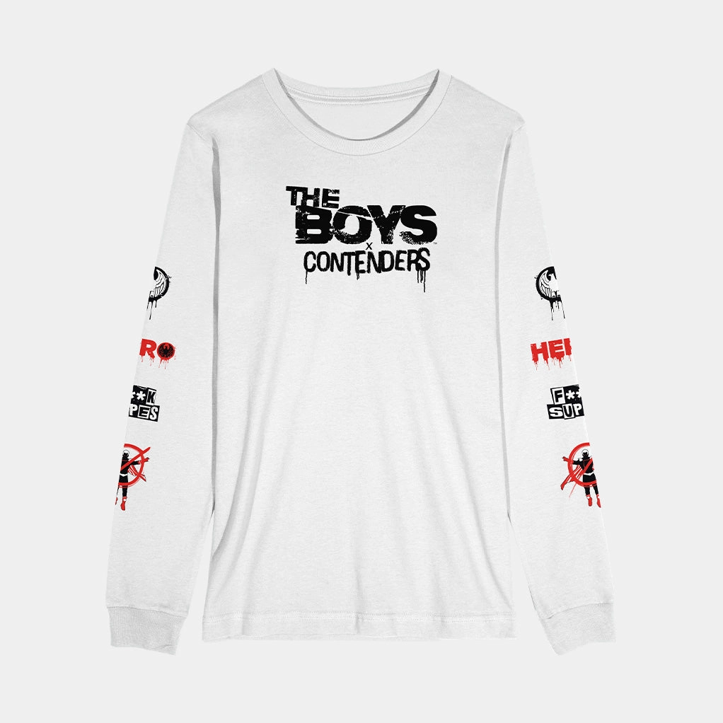 GarmentWashed Softness THE BOYS LOGO LONG SLEEVE SHIRT
