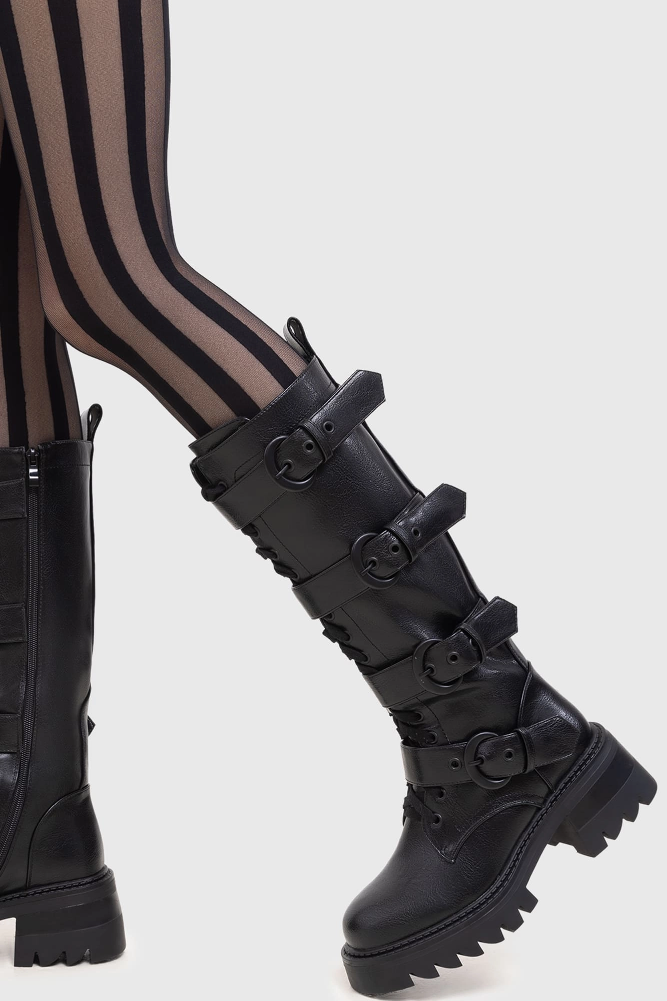 Lunaclysm Boots Buckle Shine