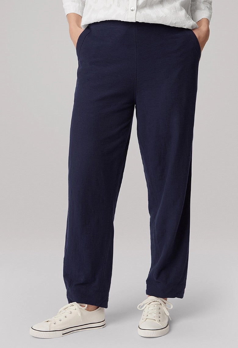 Mabel Trousers - Navy  51667RS Tailored Silhouette