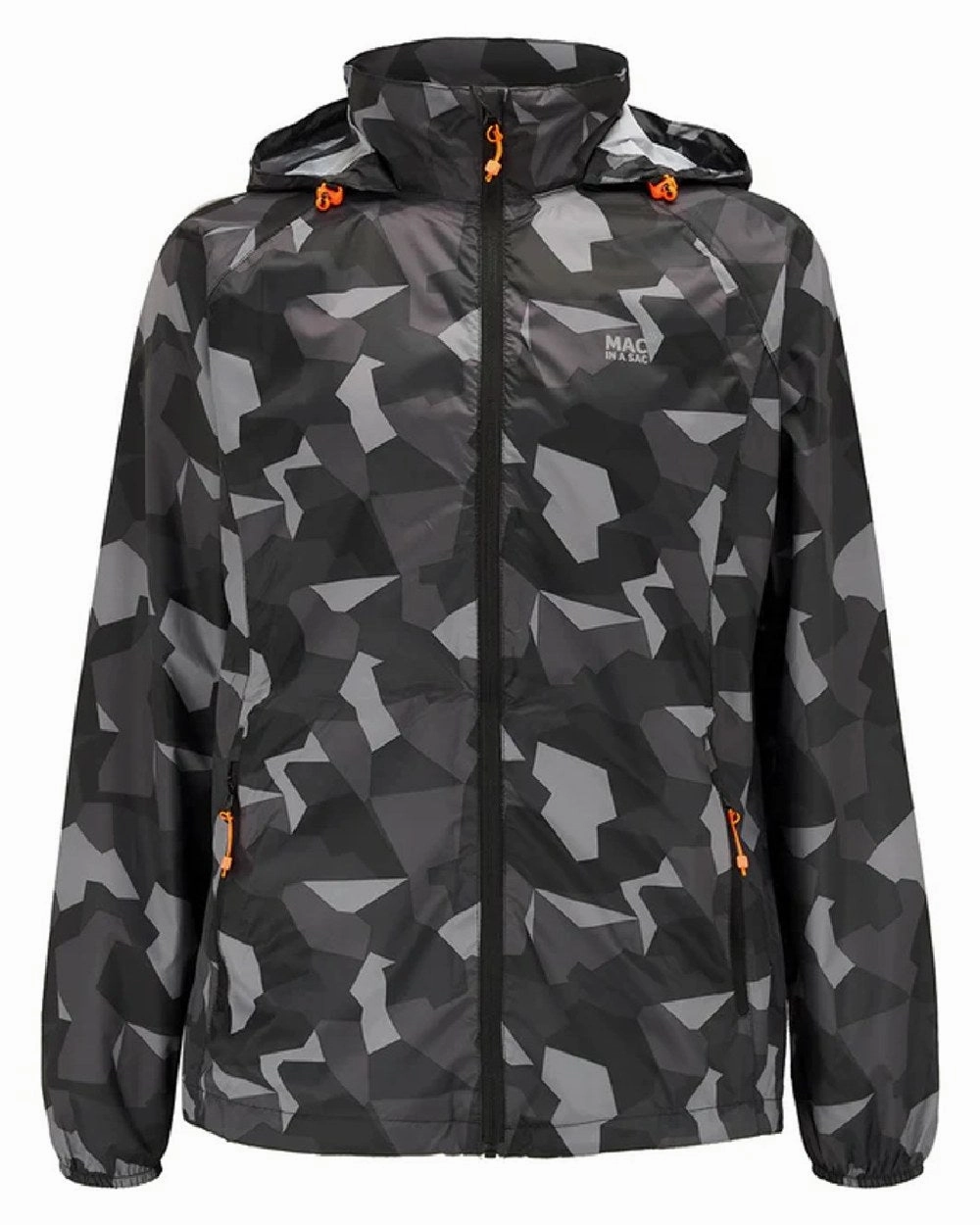 HighCollarDesign Mac In A Sac Origin Camo Packable Waterproof Jacket