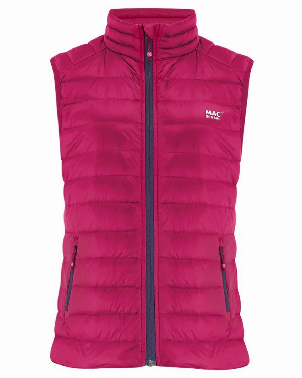Layered Collar Sealed Seams Mac In A Sac Womens Alpine Down Gilet