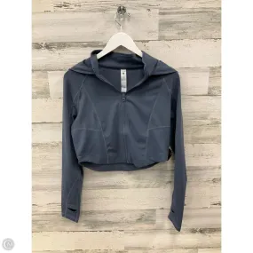 OdorResistant Treatment Athletic Jacket By Clothes Mentor In Blue, Size: Xl