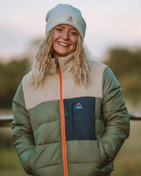 Weight Distribution System ReinforcedElbows Inspire Recycled Insulated Jacket - Dusty Olive