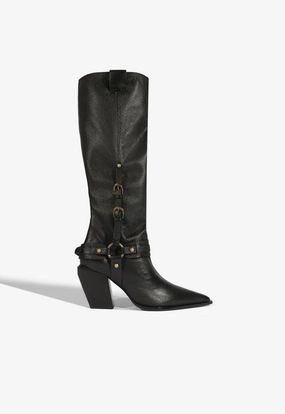 Comfort Lining Cold Weather Commuter Maine Up Buckle Leather Boot