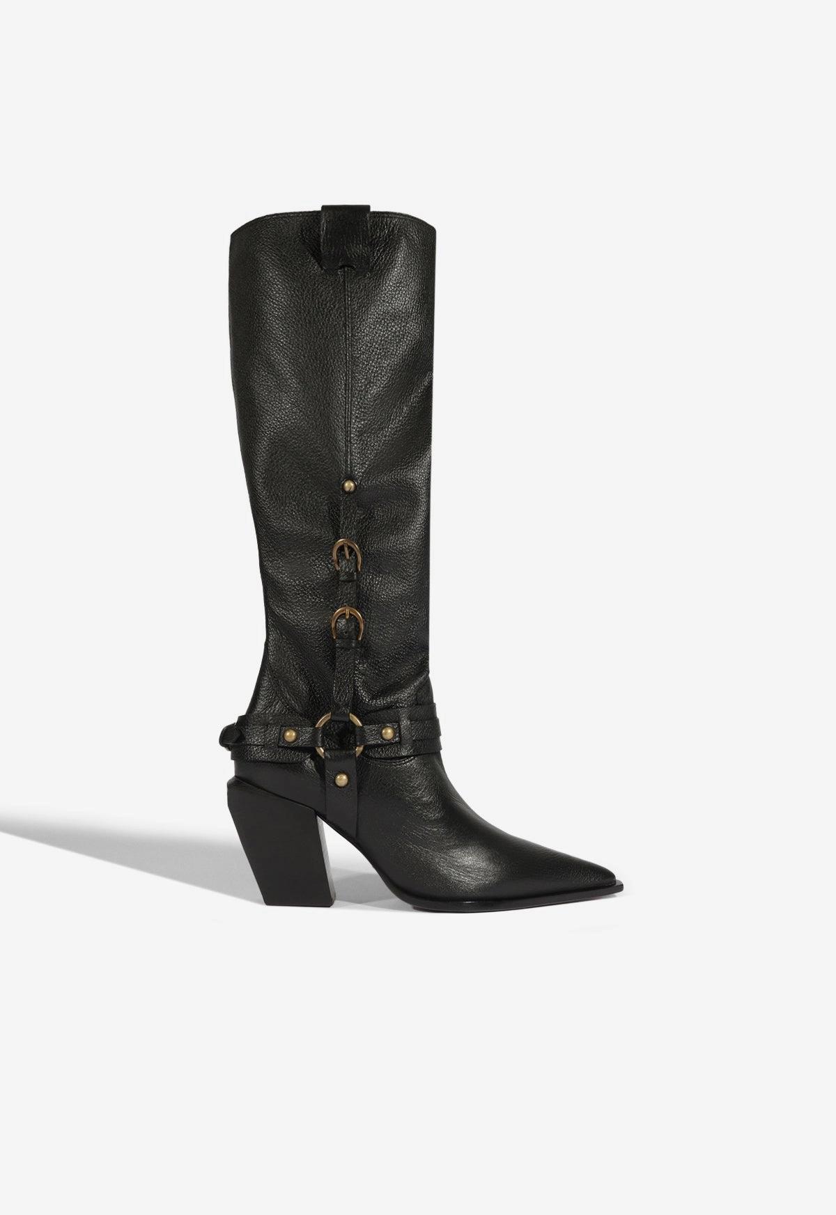 Comfort Lining Cold Weather Commuter Maine Up Buckle Leather Boot