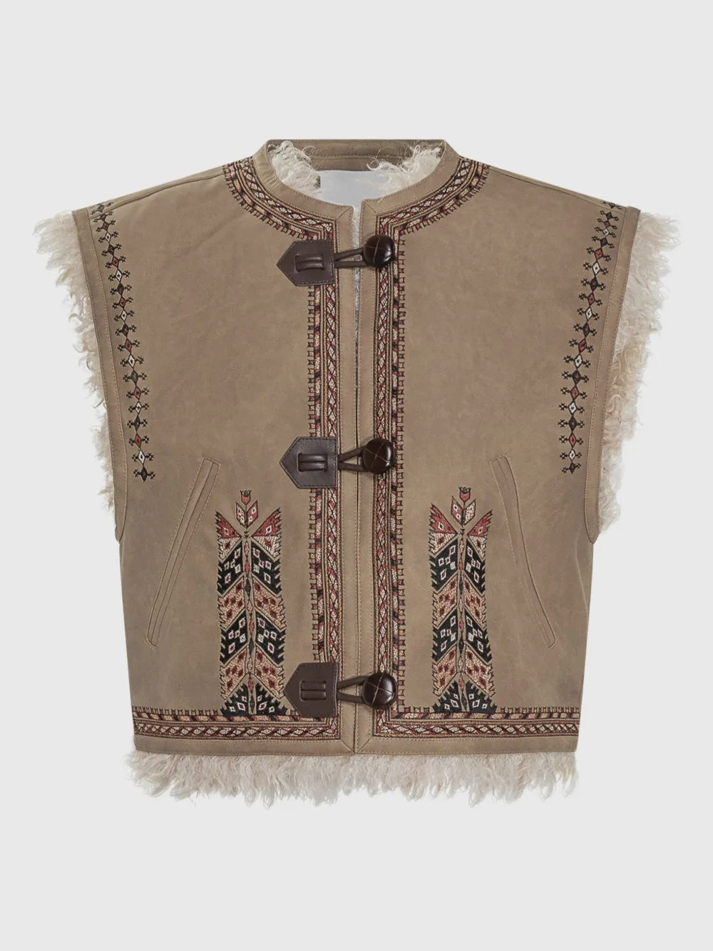 Marant Etoile Clemencia Jacket in Taupe Versatile Styling