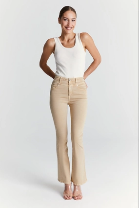 Heat Control Classic Elegance Matilda - Pant - Beige - L30