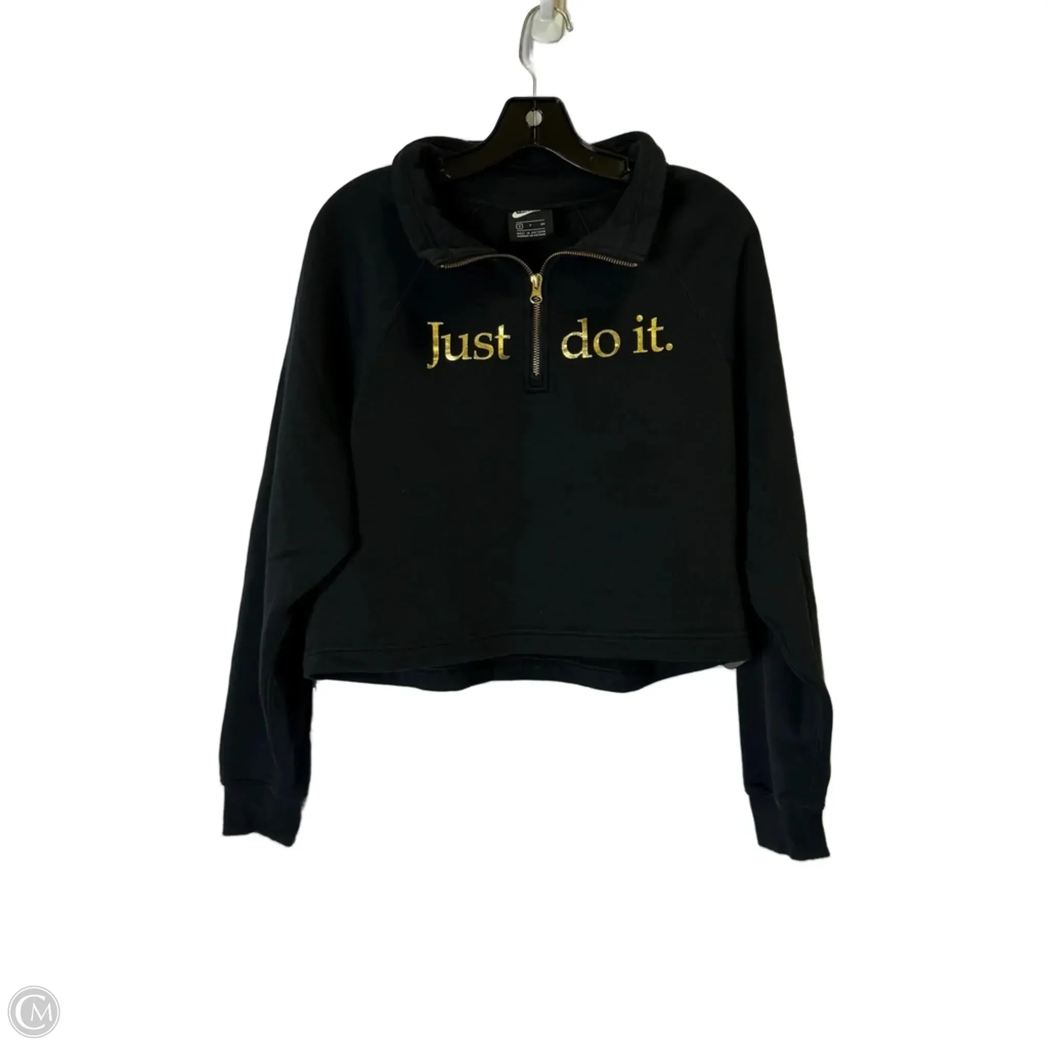 Athletic Jacket By Nike Apparel In Black, Size: S Utility Inspired Look