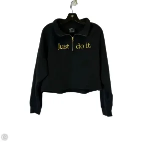 Athletic Jacket By Nike Apparel In Black, Size: S Utility Inspired Look