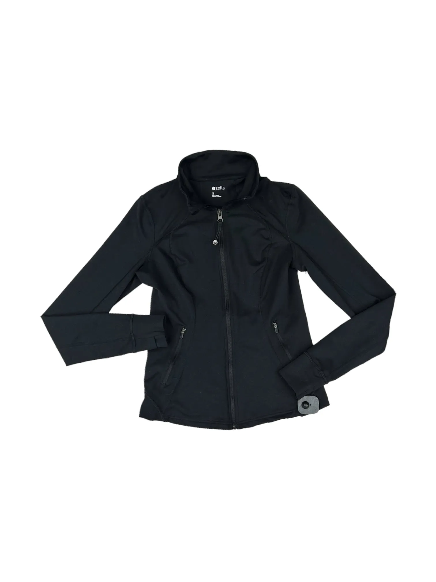 FleeceLined Classic Zip Up Athletic Jacket By Zella  Size: S