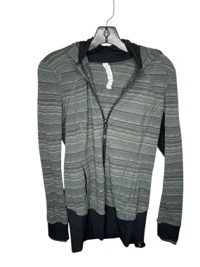 Double stitching Easy Movement Cut Athletic Jacket By Lululemon In Green, Size: 10