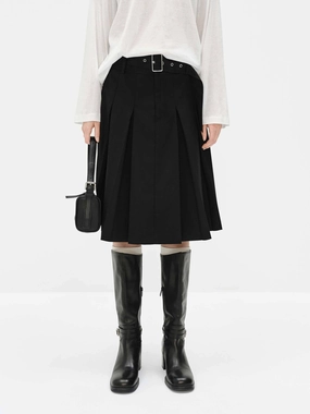 Midi Length Pleated Skirt Mini length Outfit Diary