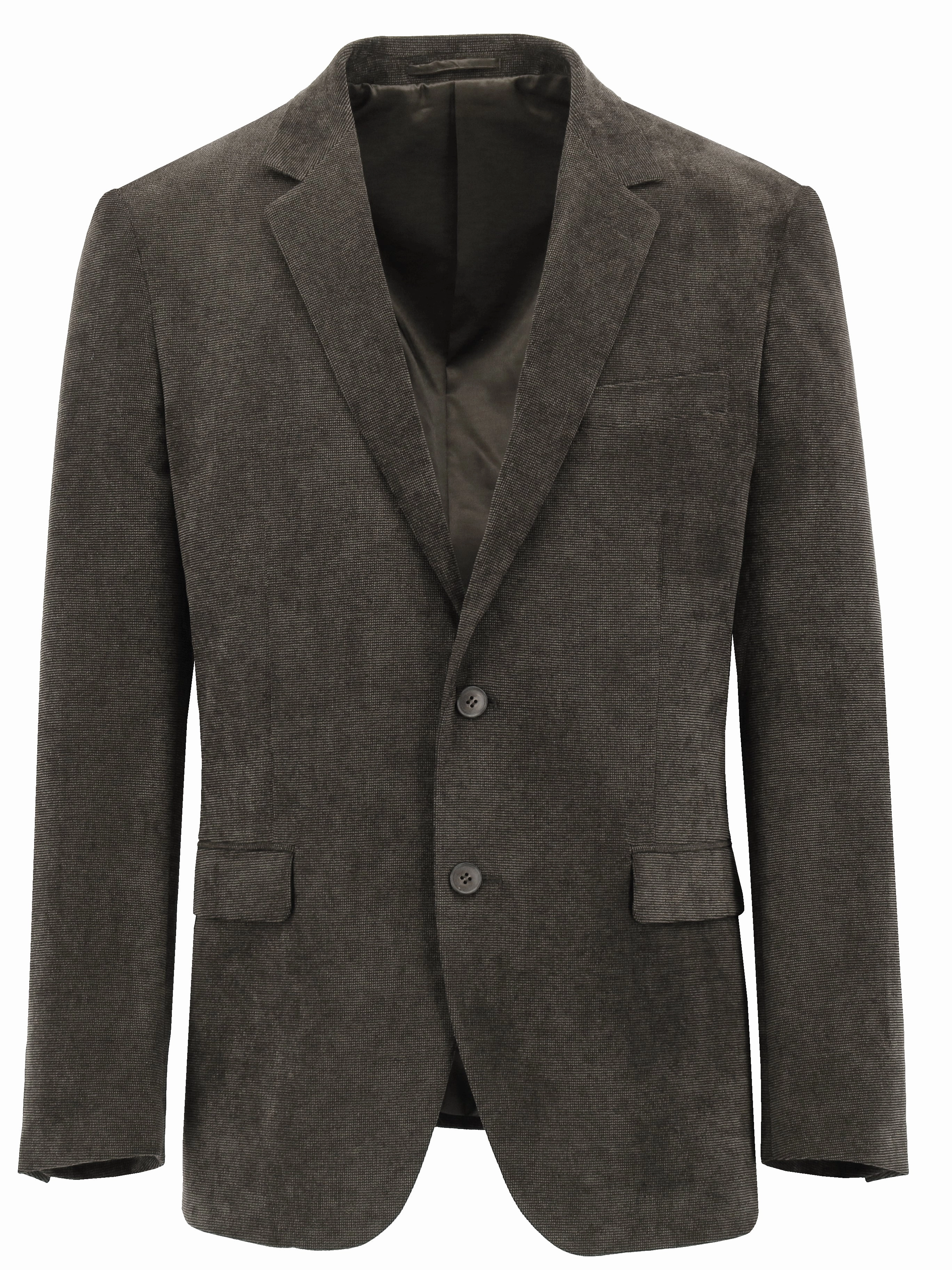 Sun Protective Fabric Water Repellent Fabric Mikhal Brown Microdotted Sports Jacket