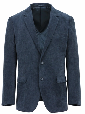 Mikhal Navy Microdotted Sports Jacket Reversible Style