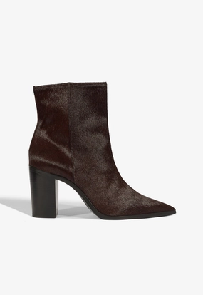 Mikki Block Calf Hair Bootie All-Weather Wear