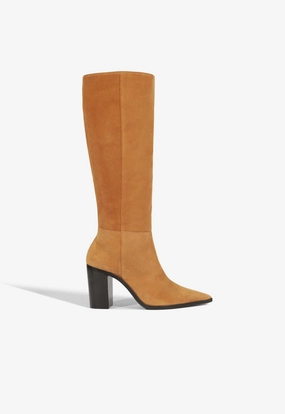 Mikki Up Block Suede Boot Breathable All Day Wear Classic Design