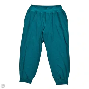 Comfy Active TemperatureRegulation Athletic Pants By Beyond Yoga In Teal, Size: 2x