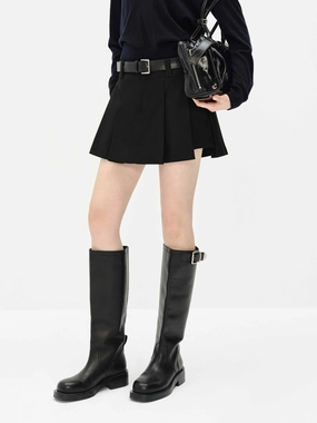 Quick Dry Fit Mini Length Pleated Skort