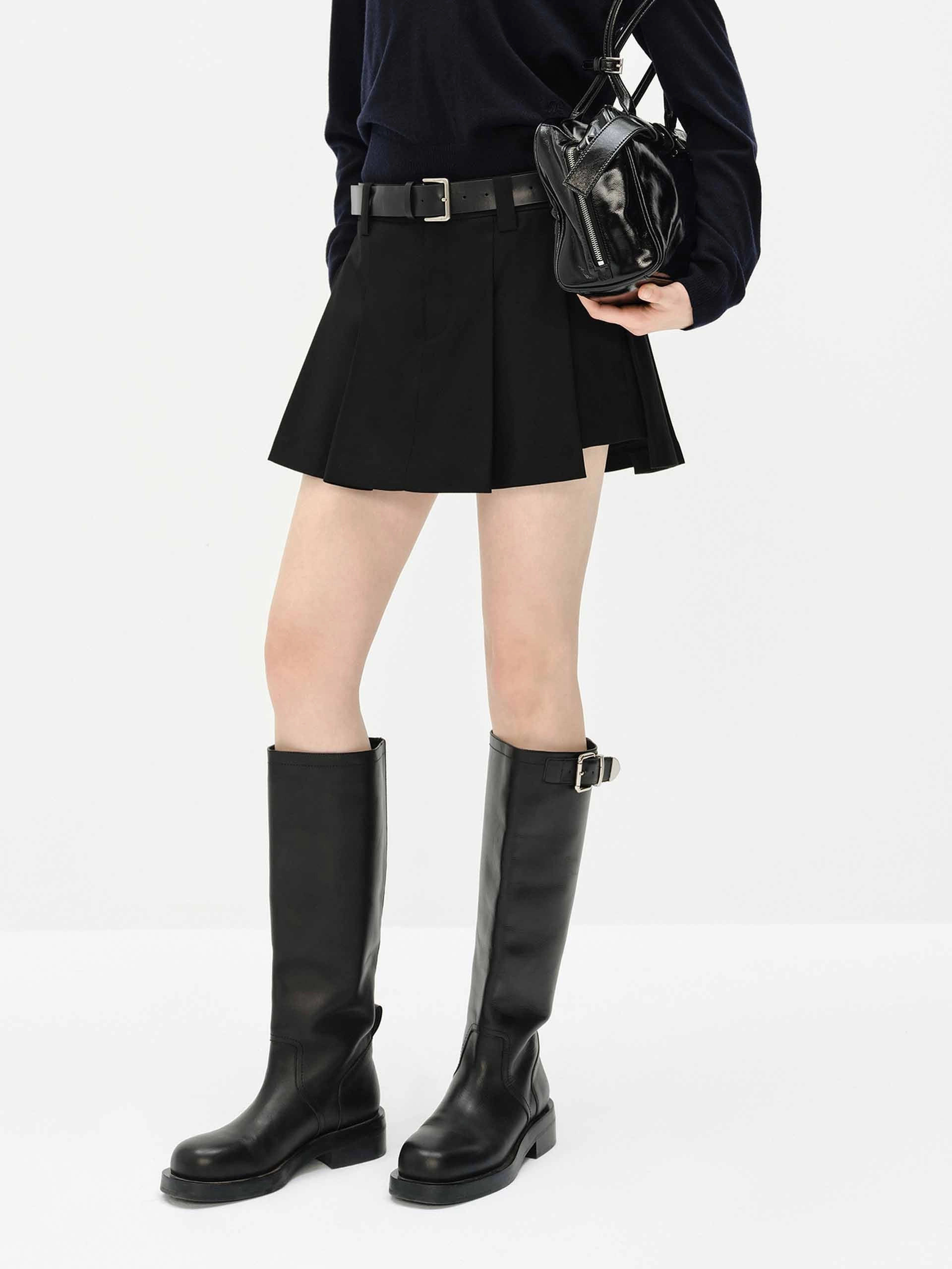Durable Build dress shorts Mini Length Pleated Skort