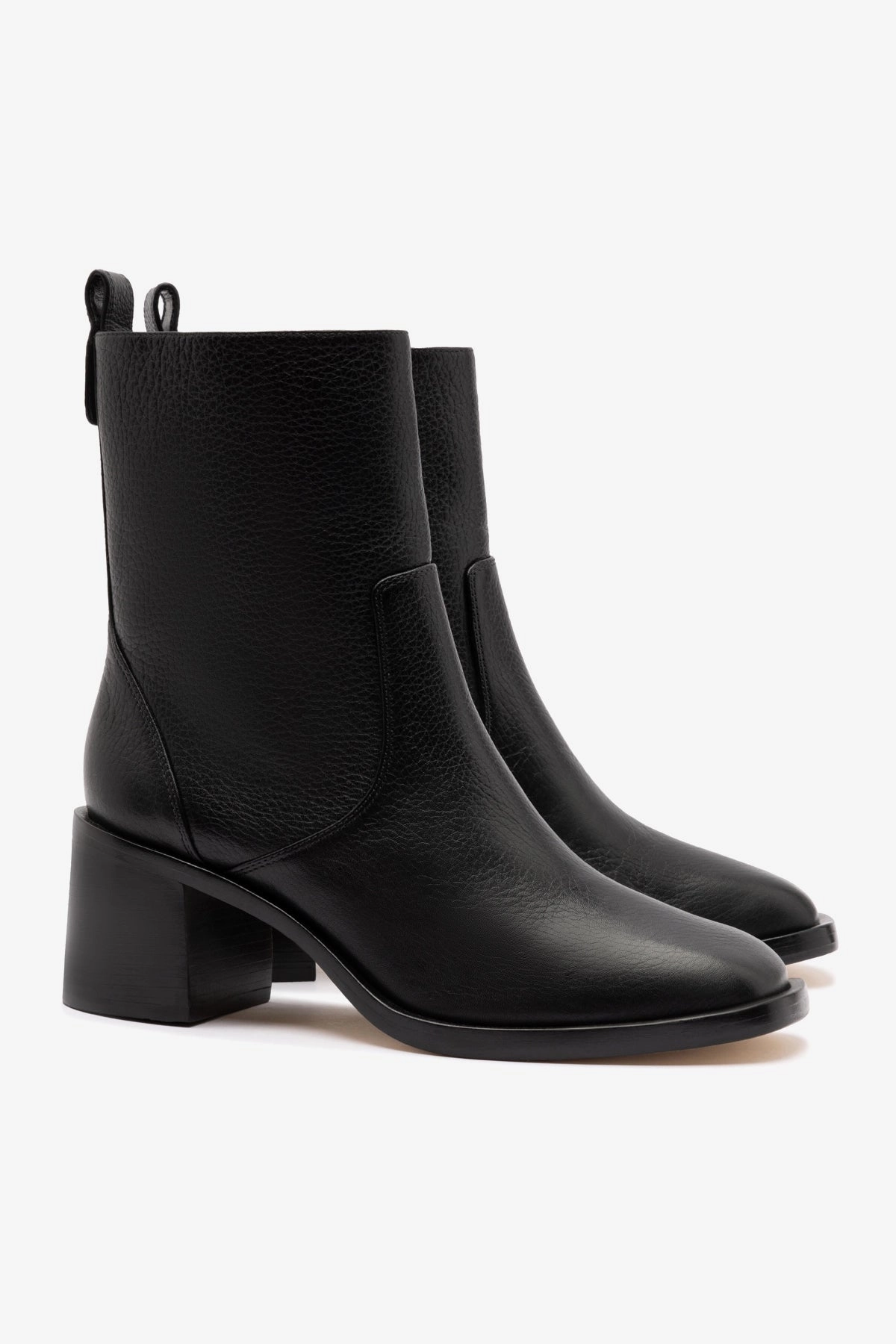 Mini Ricky Boot In Black Leather Everyday Comfort