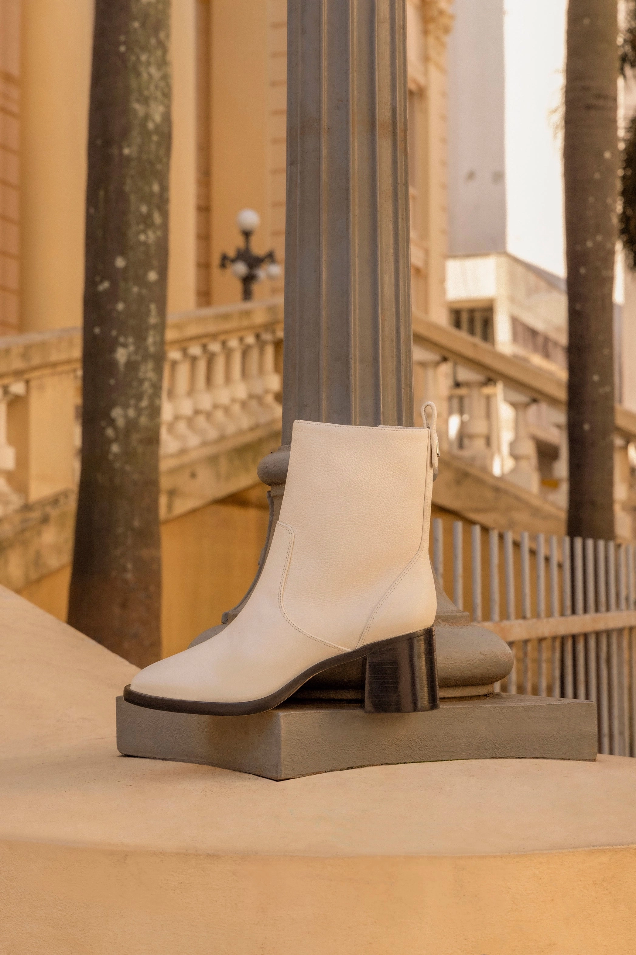 Mini Ricky Boot In Ivory Leather Insulated Adventure Journey Breathable Backcountry Camper