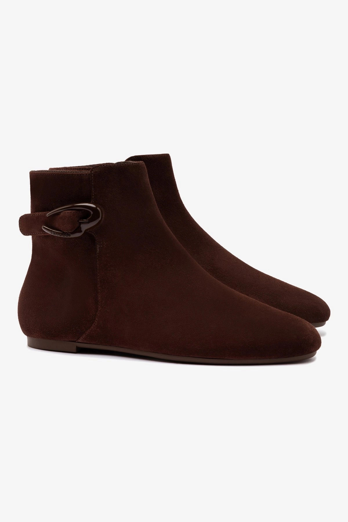 Dynamic Arch Frame SlipResistant Mini Verona Boot In Brown Suede