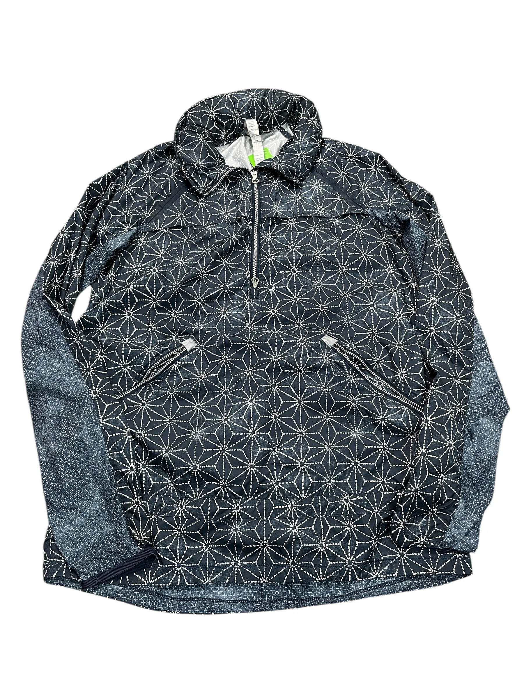 Comfort Flex Fit Athletic Jacket By Lululemon In Geometric Pattern, Size:S