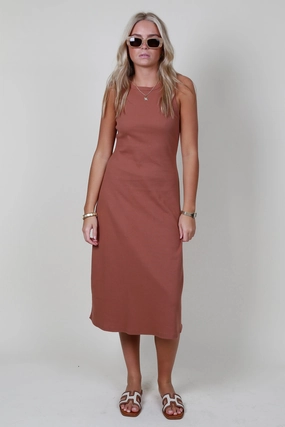 Mix-And-Match The Ivette Dress - Brick